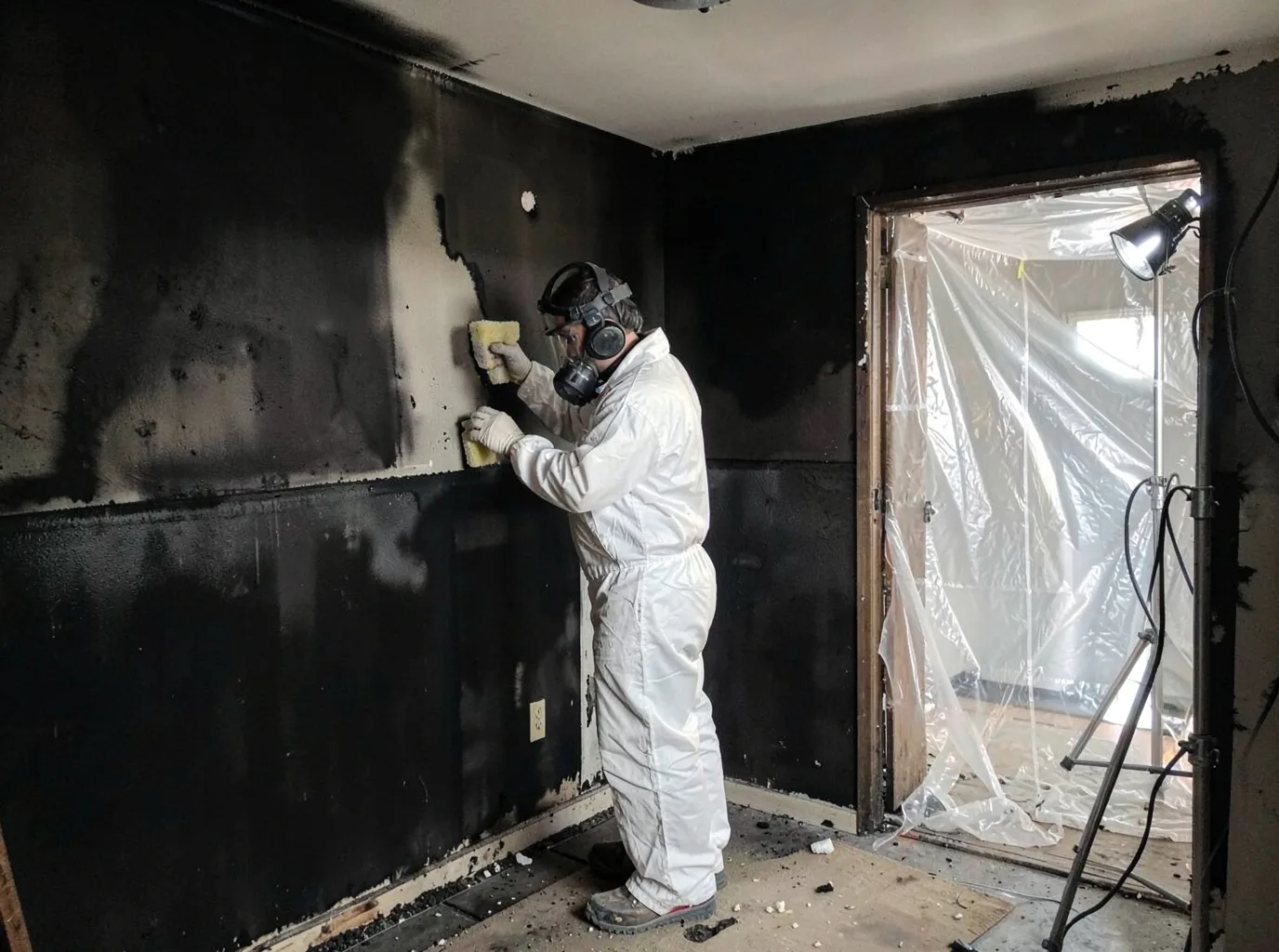 Fire Damage Restoration company in Ramsay, MI